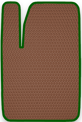 Комплект из 2-х ковров на передние сидения