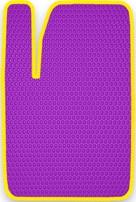 Комплект из 2-х ковров на передние сидения