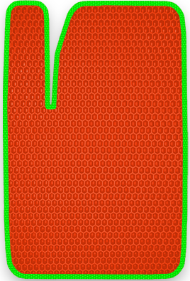 Комплект передние + задние + перегородка