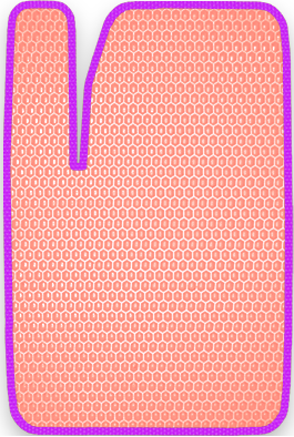 Комплект передние + задние + перегородка