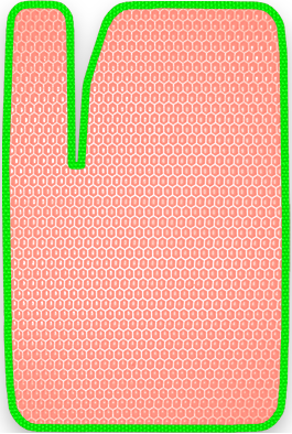 Комплект передние + задние + перегородка