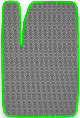 Комплект передние + задние + перегородка