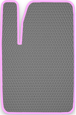 Комплект из 2-х ковров на передние сидения