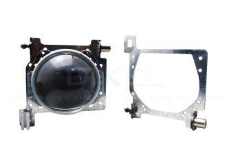 Переходная рамка Jeep Cherokee V (KL) 2013-2018 для установки модулей Hella 3/3R/5R (КТ-2 шт.)