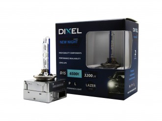 Ксеноновые лампы DIXEL HPL NEW NIGHT D1S 6500K 3000Lm КТ-2 шт.