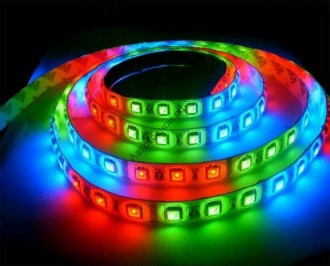Светодиодная Лента влагозащищенная 5050-30СМ-RGB IP-65 12V